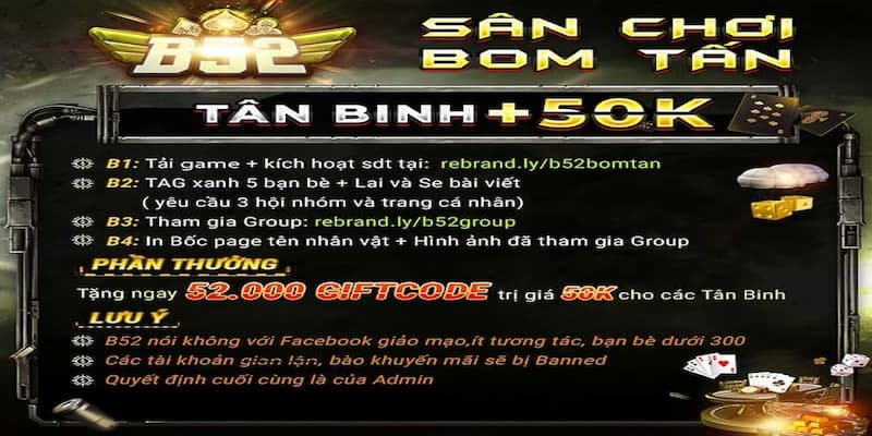 Giftcode B52club Giftcode B52club Là Gì?